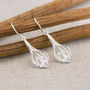 Sterling Silver Calla Lily Earrings, thumbnail 4 of 10