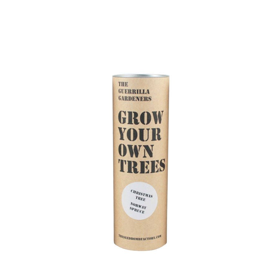 Grow Your Own Christmas Trees Kit By The Seed Bomb Factory