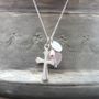 Personalised Cross Charm Necklace, thumbnail 8 of 12