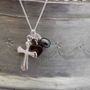 Personalised Cross Charm Necklace, thumbnail 4 of 12