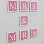 Handmade 'Mrs And Mrs' Wedding Card, thumbnail 3 of 3
