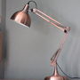 Copper Angled Table Lamp, thumbnail 1 of 4