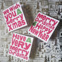 Christmas Greetings Cards Pack Of Three, thumbnail 1 of 5