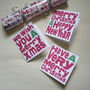 Christmas Greetings Cards Pack Of Three, thumbnail 2 of 5