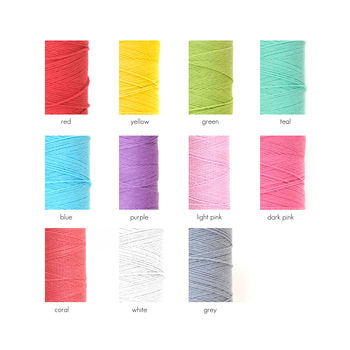 Coloured Cotton Twine, 6 of 7