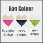 Personalised I Love… Colourful Beach Shopper Bag, thumbnail 3 of 6