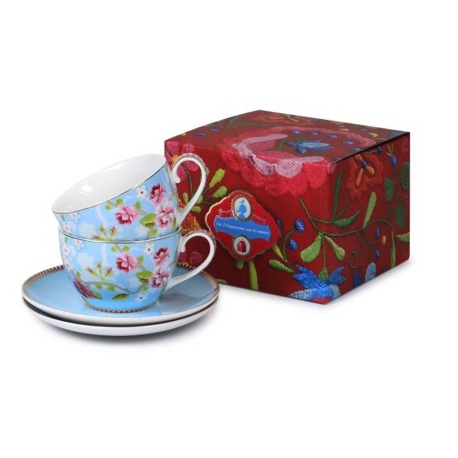 Blue Cup And Saucer Gift Sets By Pip Studio By Fifty one percent
