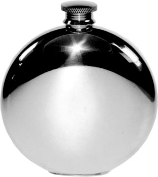 Personalised Engraved Round Hip Flask, 5 of 9