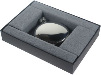 Personalised Engraved Round Hip Flask, 3 of 9