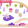 Giant Fairy Town Pink Train Set, thumbnail 7 of 9