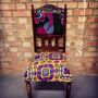 Set Of Four Tribal Print Covered Chairs, thumbnail 12 of 12