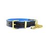 Padded Leather Adjustable Half Check Collar, thumbnail 3 of 6