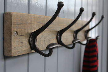 Limited Edition Reclaimed Bowler Hat And Coat Hook, 5 of 5