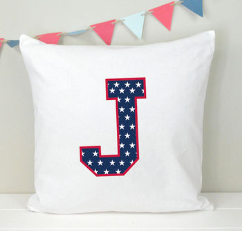 Personalised Initial Cushion, 2 of 3