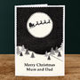 'Christmas Night' Personalised Christmas Card, thumbnail 6 of 6