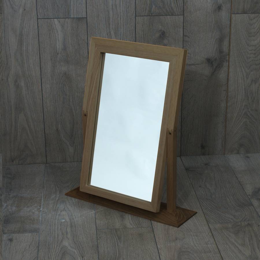 Wooden Hinged Mirror By Pintail studios