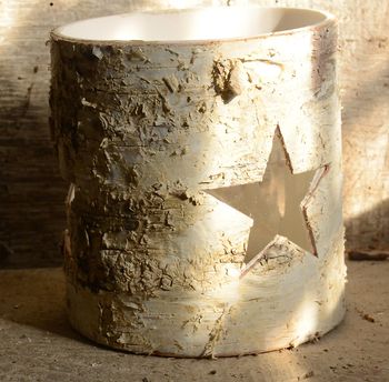 Birch Bark Vase / Candle Holder, 3 of 4