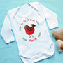 Personalised My 1st Christmas Robin Vest, thumbnail 2 of 5