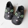 Personalised Cat Baby Shoes, thumbnail 1 of 9