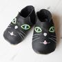 Personalised Cat Baby Shoes, thumbnail 4 of 9