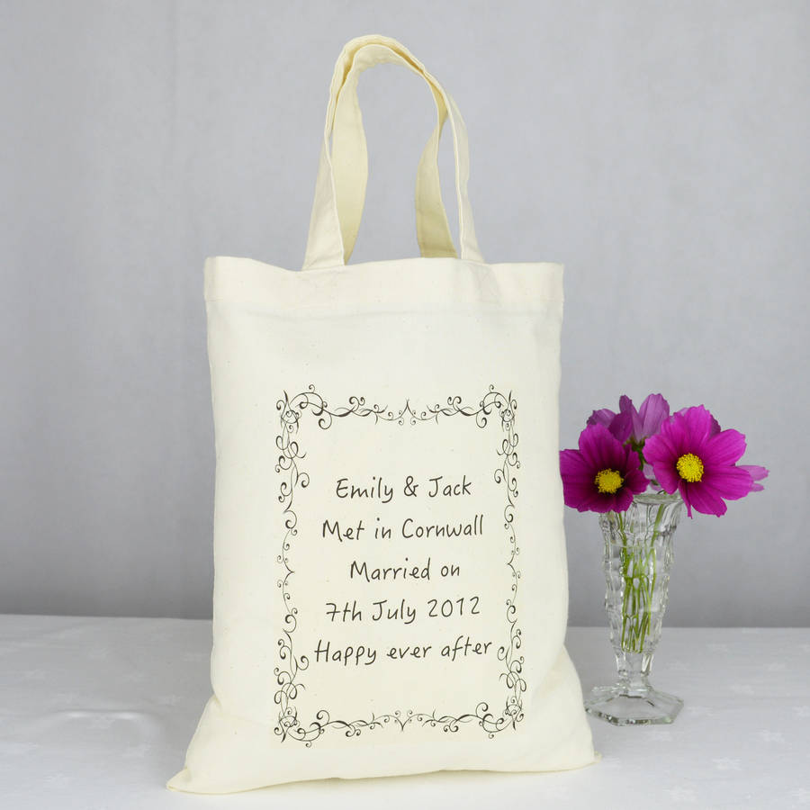 Personalised 'Anniversary' Gift Bag By Andrea Fays | notonthehighstreet.com