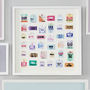 Personalised Travel Tag Artwork, thumbnail 11 of 12
