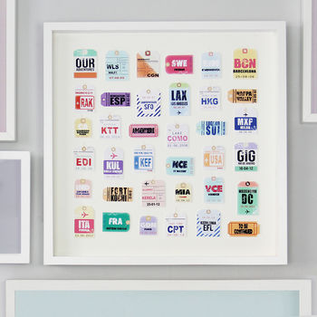 Personalised Travel Tag Artwork, 11 of 12