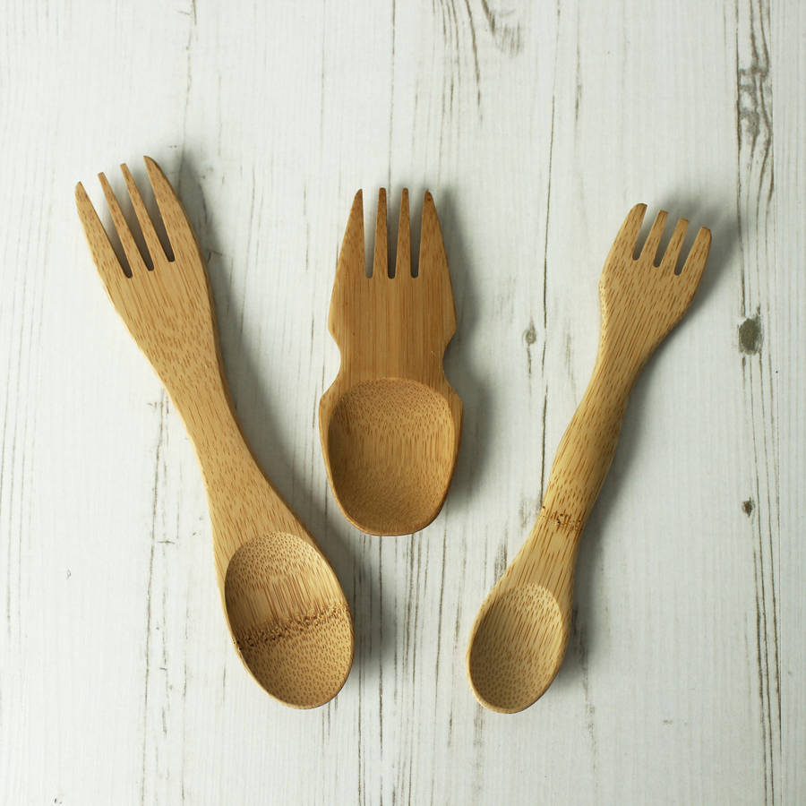 reusable bamboo sporks by green tulip ethical living