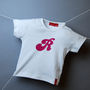 Girl's Personalised Monogram T Shirt, thumbnail 1 of 6