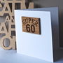 60th Birthday Magnet Card, thumbnail 1 of 4