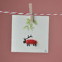 Christmas Sheep Gift Tags Pack Of Four, thumbnail 1 of 2