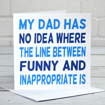 funny and inappropriate father's day card by mirrorin ...