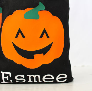 Halloween Personalised Trick Or Treating Bag, 4 of 5