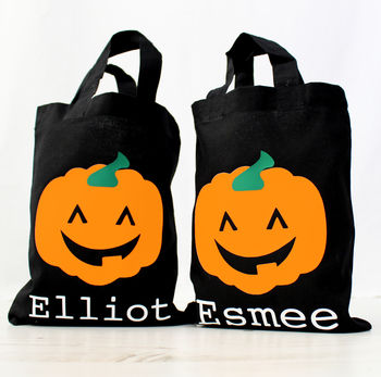 Halloween Personalised Trick Or Treating Bag, 3 of 5
