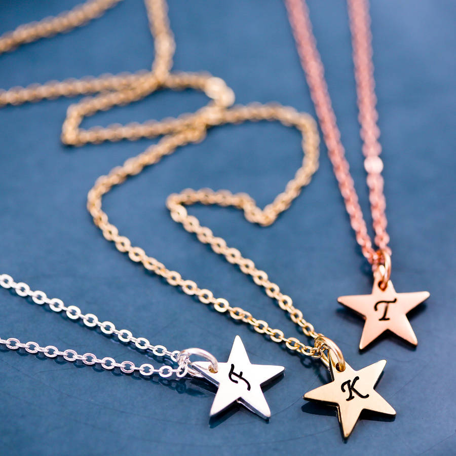 Personalised Little Star Necklace, 1 of 5