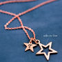 Personalised Little Star Necklace, thumbnail 3 of 5