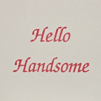 'Hello Handsome' Gift Tag, 4 of 4