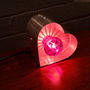 Small Fairground Heart Light Lamp, thumbnail 2 of 3