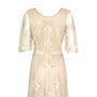 Ivory Lace Special Occasion Dress With Sleeves, thumbnail 2 of 3