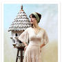 Ivory Lace Special Occasion Dress With Sleeves, thumbnail 3 of 3