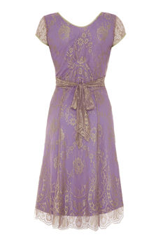 Special Occasion Lace Dress In Orchid Pink Lace, 2 of 3
