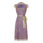 Lace Occasion Dress With Forties Neckline In Orchid, thumbnail 1 of 4