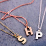Personalised Chunky Letter Necklace, thumbnail 12 of 12