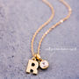 Personalised Chunky Letter Necklace, thumbnail 5 of 12