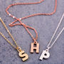 Personalised Chunky Letter Necklace, thumbnail 1 of 12