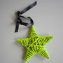 Wicker Star Christmas Wreath Decoration, thumbnail 4 of 6