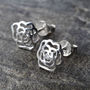 Sterling Silver Rose Jewellery Set, thumbnail 3 of 6
