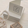 'Made With Love By..' Label Style Rubber Stamp, thumbnail 3 of 3