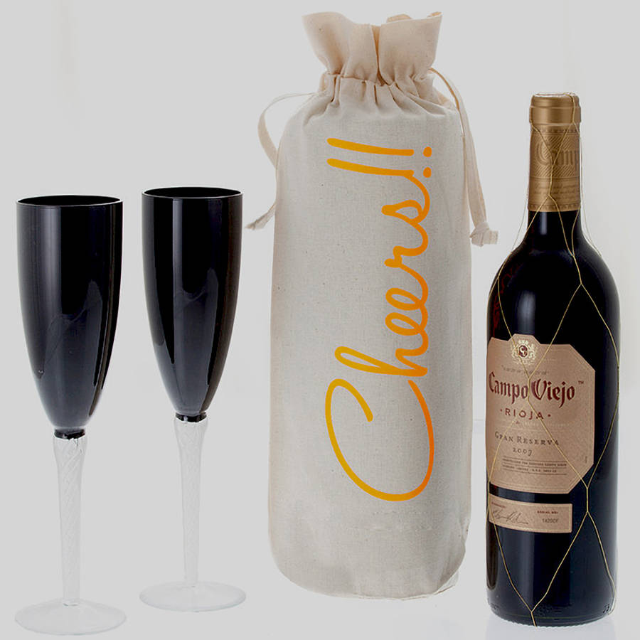 wine in gift bag