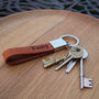 Personalised Leather Key Ring, thumbnail 1 of 10